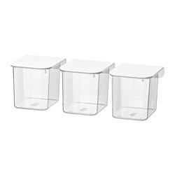 Skadis container 3pcs