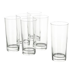Clear drinking glass 40cl